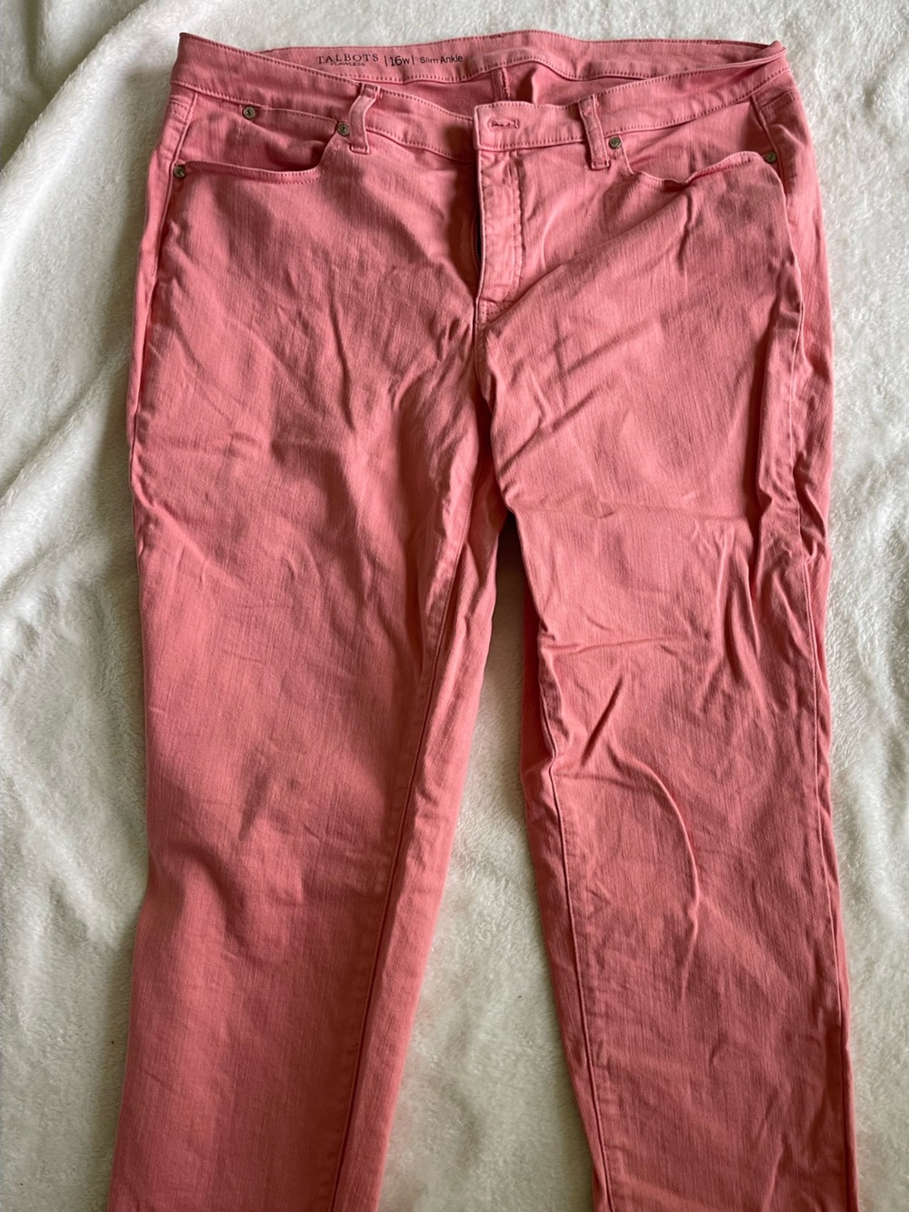 Talbots Coral Pink Women's Jeans